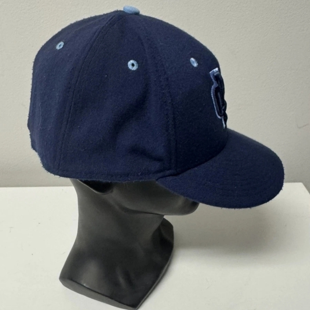 University of North Carolina Tar Heels Nike True - Fitted Hat Cap Med Flat Bill - Picture 3 of 4